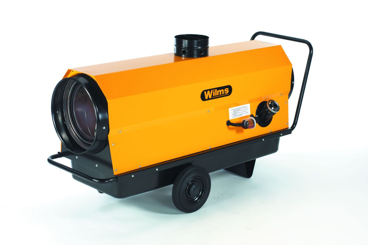 Produktbild Heissluftturbine Wilms BV 135  mit Abgasführung
