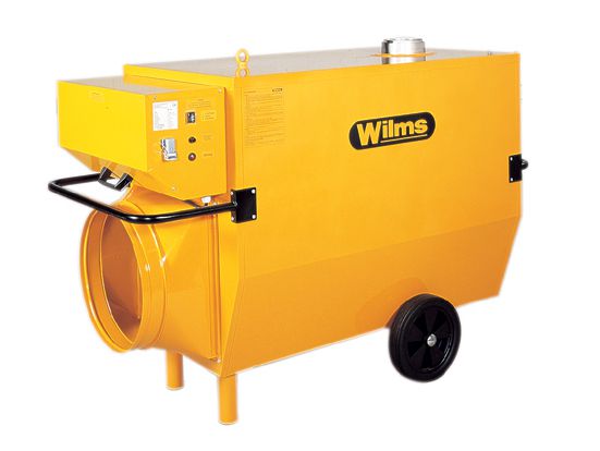 Produktbild Heissluftturbine Wilms BV 265  mit Abgasführung