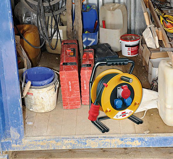 Produktbild Brennenstuhl  Industrie- Baustellen- Kabeltrommel Brobusta CEE 1 IP44 30m H07RN-F 5G2,5 bild 2