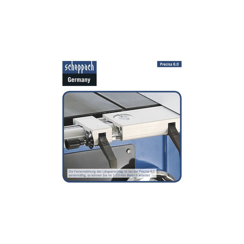 Produktbild SCHEPPACH Tischkreissäge Precisa 6.0 inkl. Vorritzer 230V 50Hz 3000W bild 7