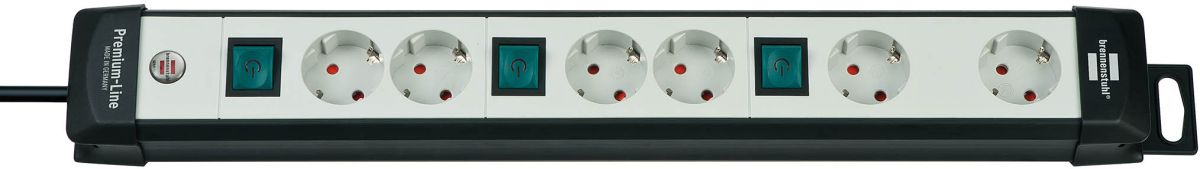 Produktbild Brennenstuhl Steckdosenleiste Premium Line Technik für 6 Steckplätze 3m