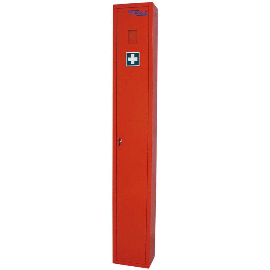 Produktbild Ultramedic Stehschrank Erste Hilfe ultraLOCKER 1350 orange, Füllung DIN 13157