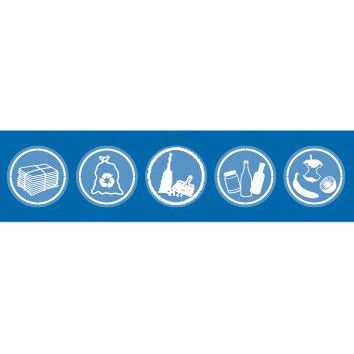 Produktbild Stumpf Aufkleber D70mm 5 Symbole