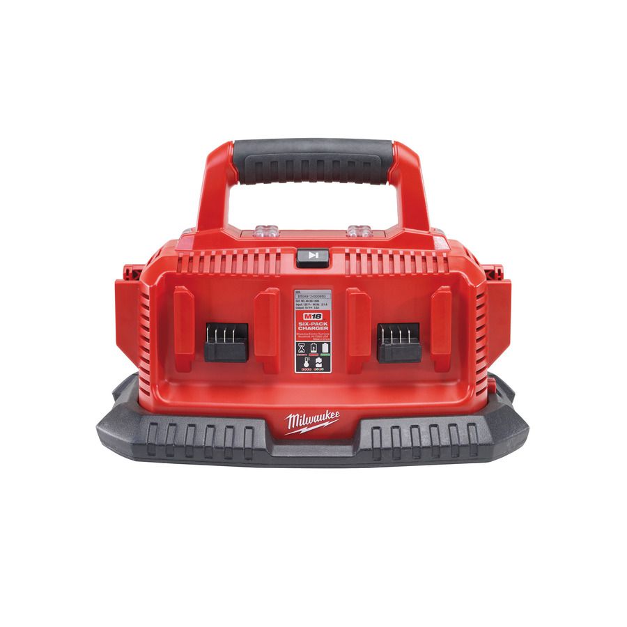Produktbild Milwaukee M1418 C6 Multi-Ladegerät für bis zu 6 Akkus M14 M18 bild 2