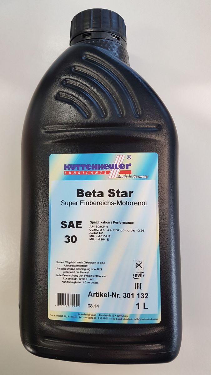 Produktbild Motorenöl Motoröl 1 ltr. für Rasenmäher