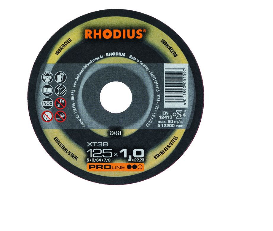 Produktbild Trennscheibe Rhodius XT38 Top 115x1mm
