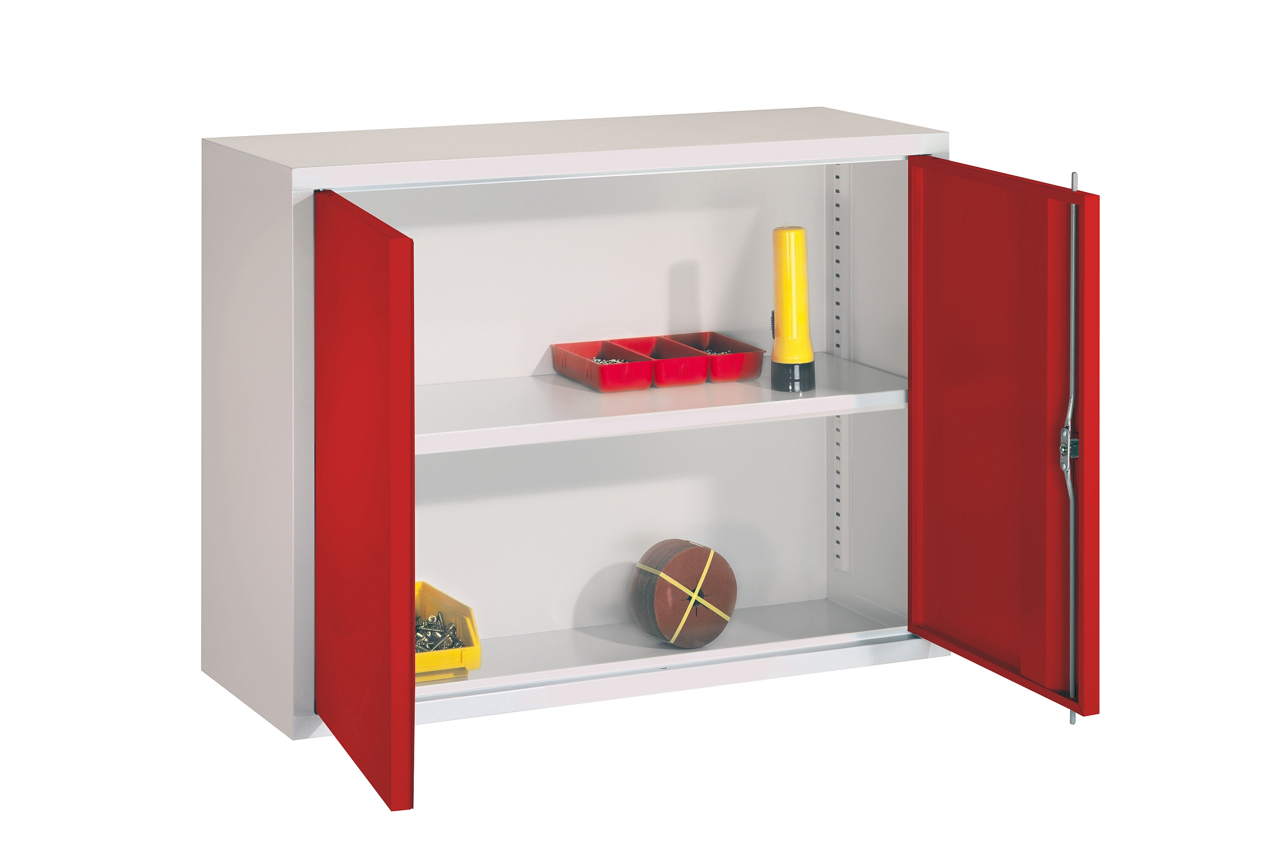 Produktbild Pavoy Hängeschrank mit Vollblechtüren und Zylinderschloss 600 x 800 x 300 mm