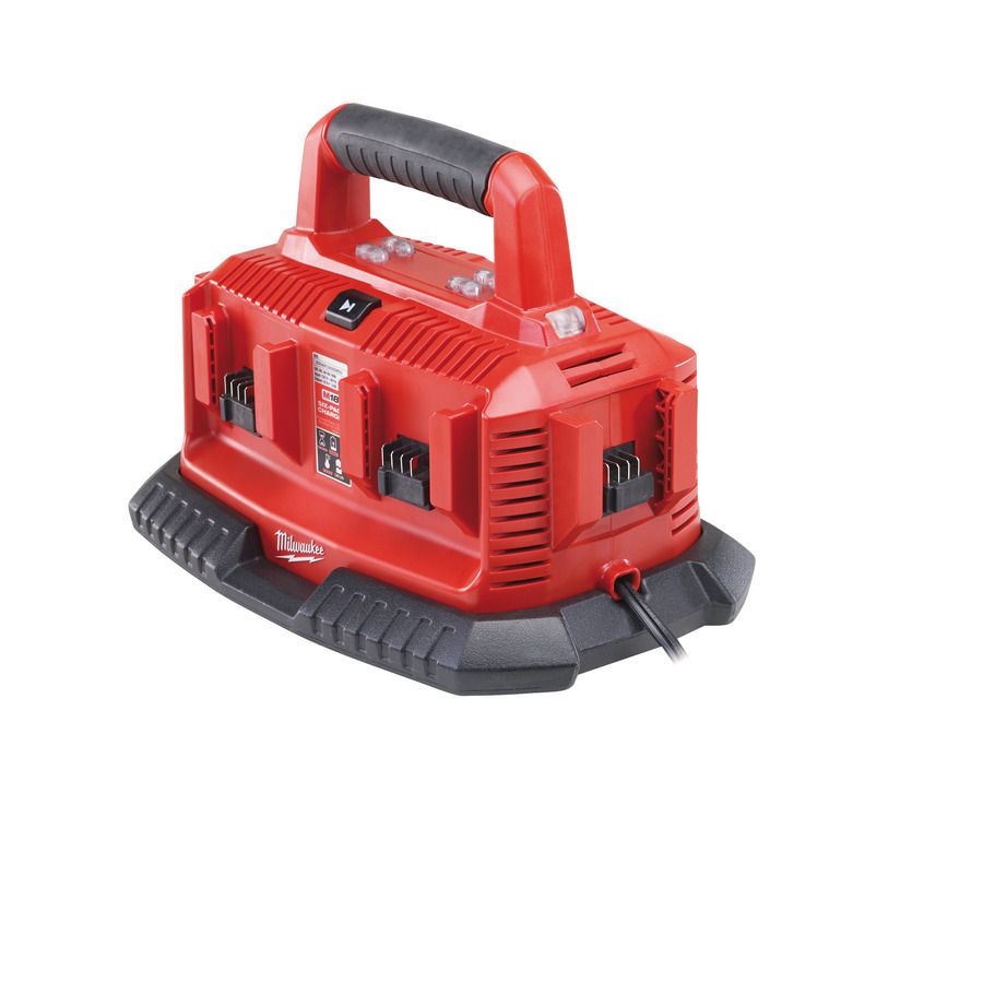 Produktbild Milwaukee M1418 C6 Multi-Ladegerät für bis zu 6 Akkus M14 M18 bild 3