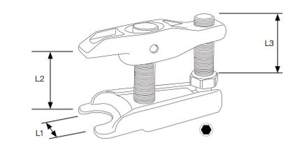 Produktbild KRAFTWERK Universal Kugelgelenk Abzieher 20 mm bild 3