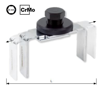 Produktbild Kraftwerk Tankgeberschlüssel Satz 75 bis 160 mm bild 2