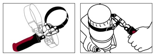 Produktbild KRAFTWERK Ölfilterband Schlüssel 60-76 mm bild 4