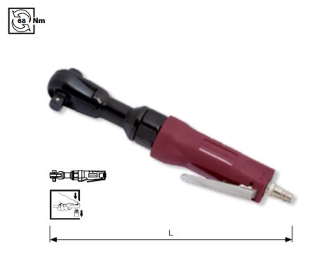 Produktbild KRAFTWERK Druckluft Umschaltknarre 1/2'' bild 2