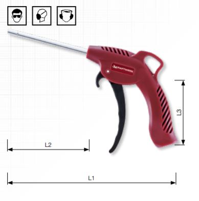 Produktbild KRAFTWERK Druckluft Ausblaspistole bild 3