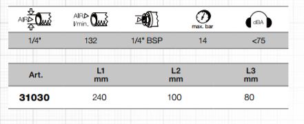 Produktbild KRAFTWERK Druckluft Ausblaspistole bild 2