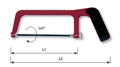 Produktbild KRAFTWERK Universalsägebogen 150 mm bild 2