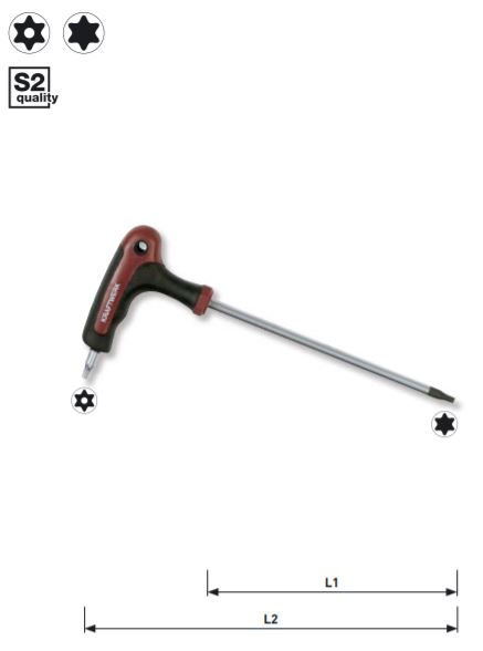 Produktbild KRAFTWERK Schraubendreher Torx T20 mit T-Griff bild 2