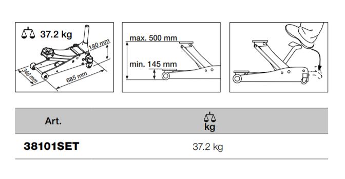 Produktbild KRAFTWERK Universal Radwechsel Satz 3 to bild 2