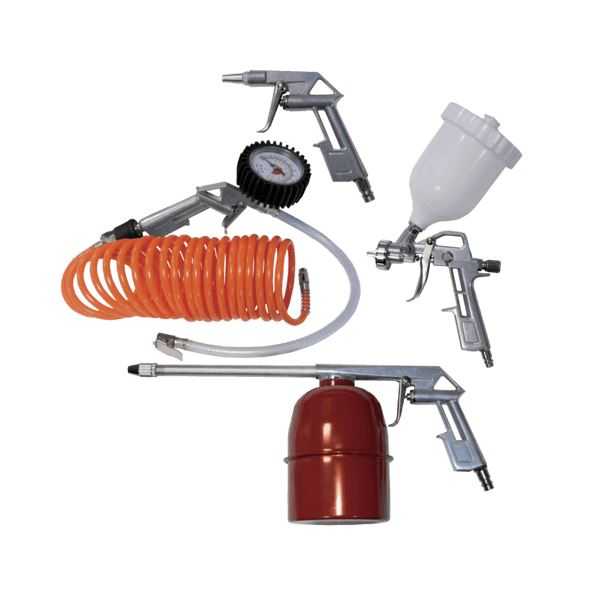 Produktbild SCHEPPACH Zubehör Set Kompressor mit 5 Teilen
