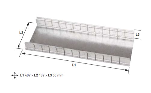 Produktbild KRAFTWERK Schubladen Unterteiler Einsatz 409x132x50 mm bild 3