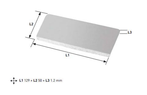 Produktbild KRAFTWERK Unterteiler 129x50 mm bild 2