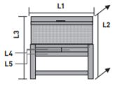 Produktbild KRAFTWERK Werkbank 1145 x 645 mm bild 5