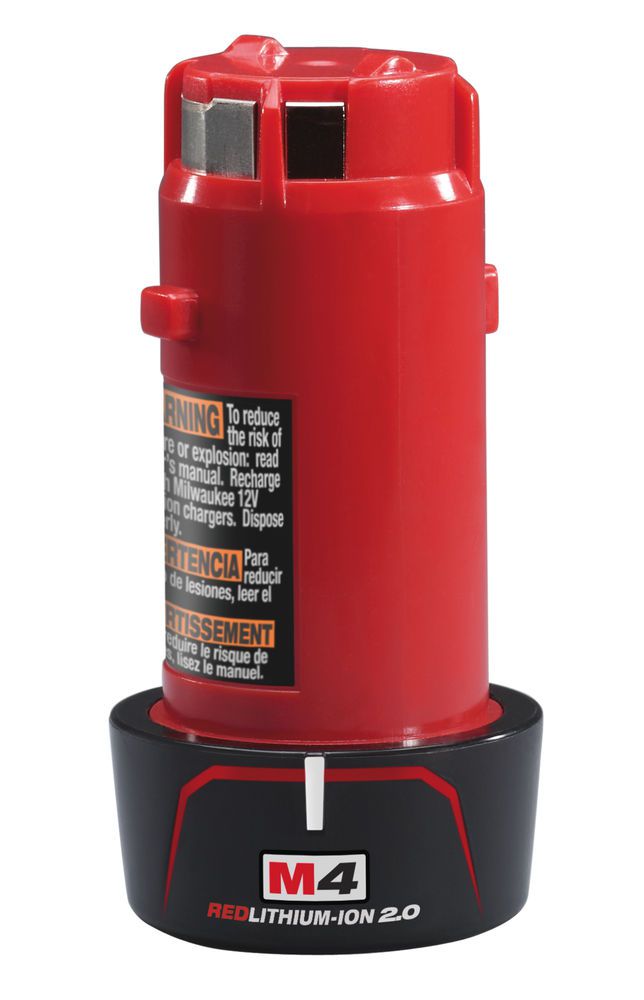 Produktbild Milwaukee Akku M4 B2 (4 V/2.0 Ah Li-Ion) Red Li-Ion