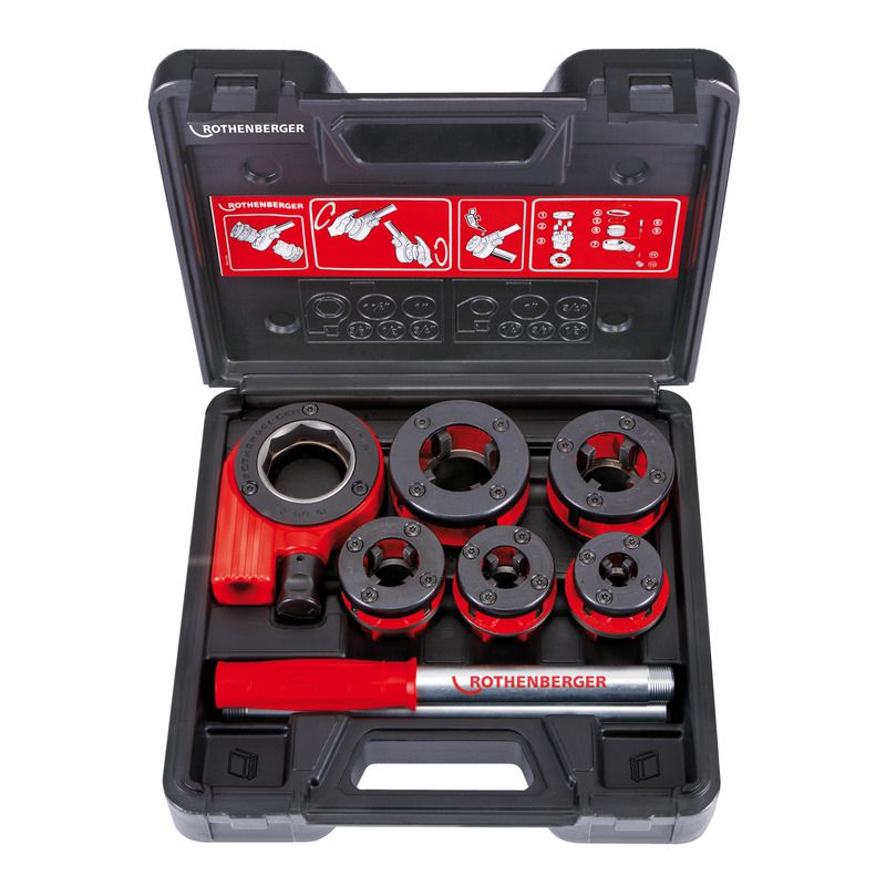 Produktbild Ratschen-Gewindeschneidkluppe Rothenberger Super Cut