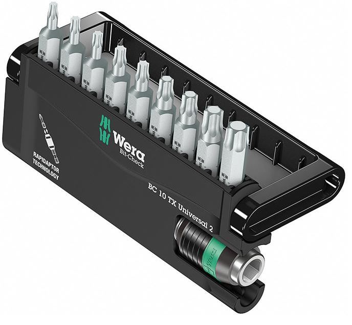 Produktbild Wera Bit-Sortiment 9tlg. Torx