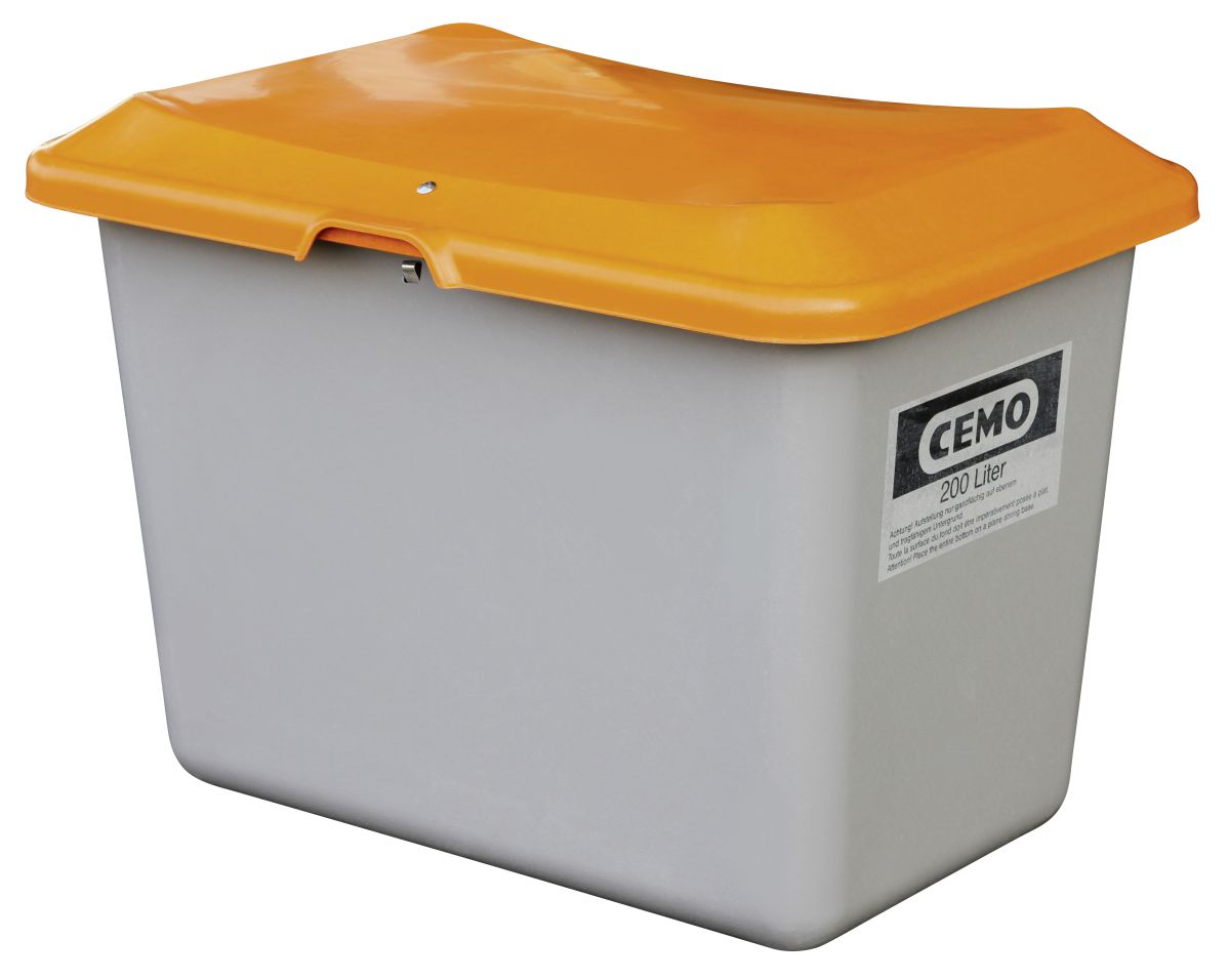 Produktbild Cemo Streugutbehälter Plus3 100 l ohne Staplertaschen sowie Entnahmeöffnung