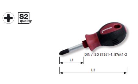 Produktbild KRAFTWERK Vergaser Schraubendreher Phillips No 2 bild 2