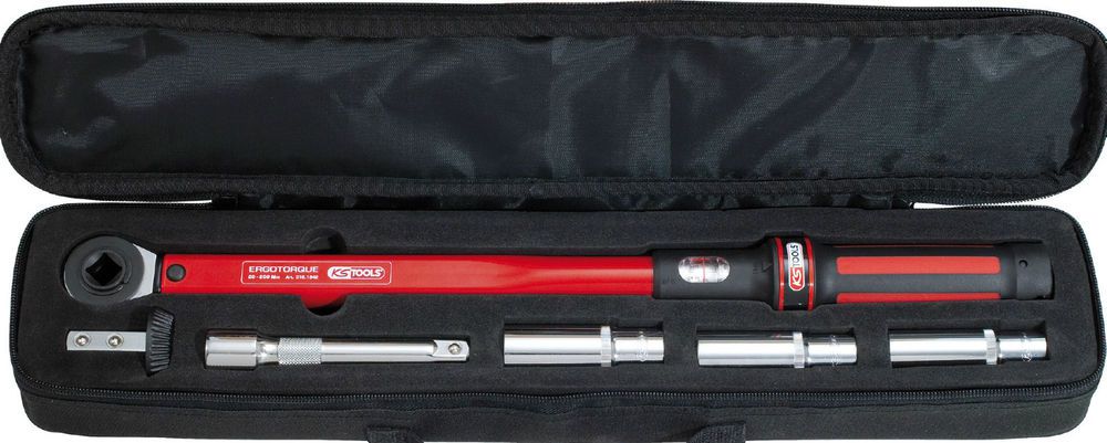 Produktbild KS-Tools 1/2"ERGOTORQUEbasic Drehmomentschlüssel-Satz, 20-200Nm, 6-tlg.