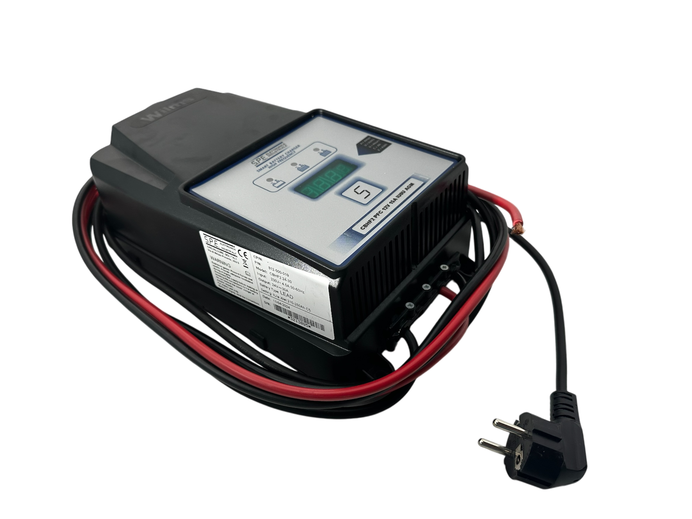 Produktbild WILMS Ladegerät 12V - 12 A für Batterie KS 850 E Wartungsfrei