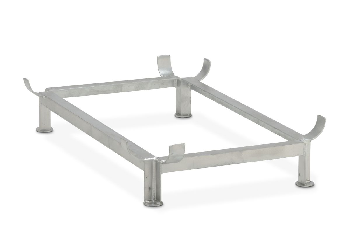 Produktbild Cemo Stahlfußgestell für GFK Rechteckbehälter 400 Liter