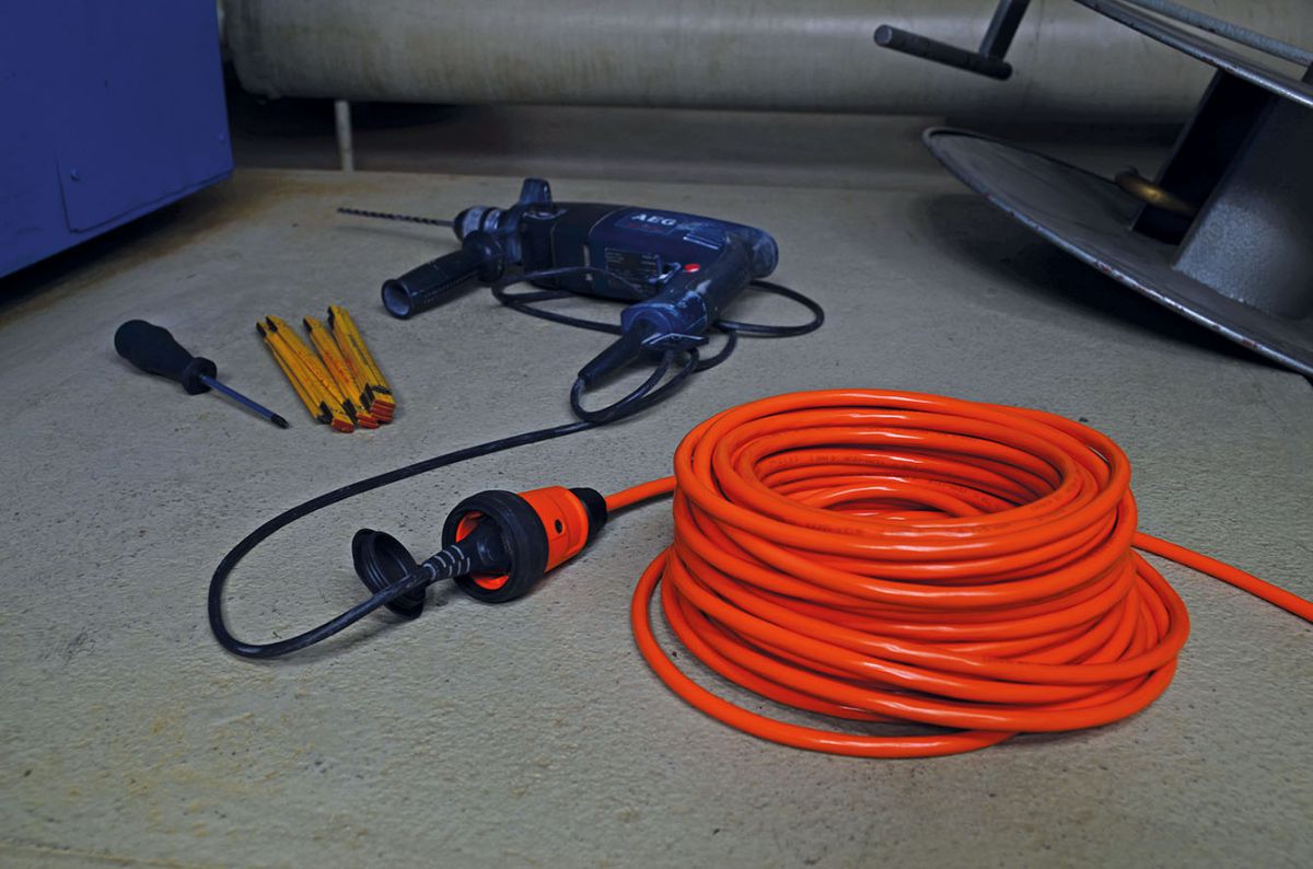 Produktbild Brennenstuhl professionalLINE Verlängerungsleitung IP44 10m orange bild 5