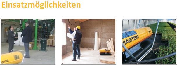 Produktbild MASTER Niederdruck Ölheizgerät B 150 CED bild 2