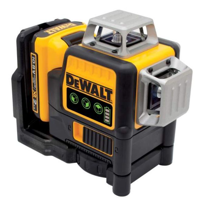 Produktbild DeWALT Multilinienlaser 3x360°, gruen,10,8V/2AH