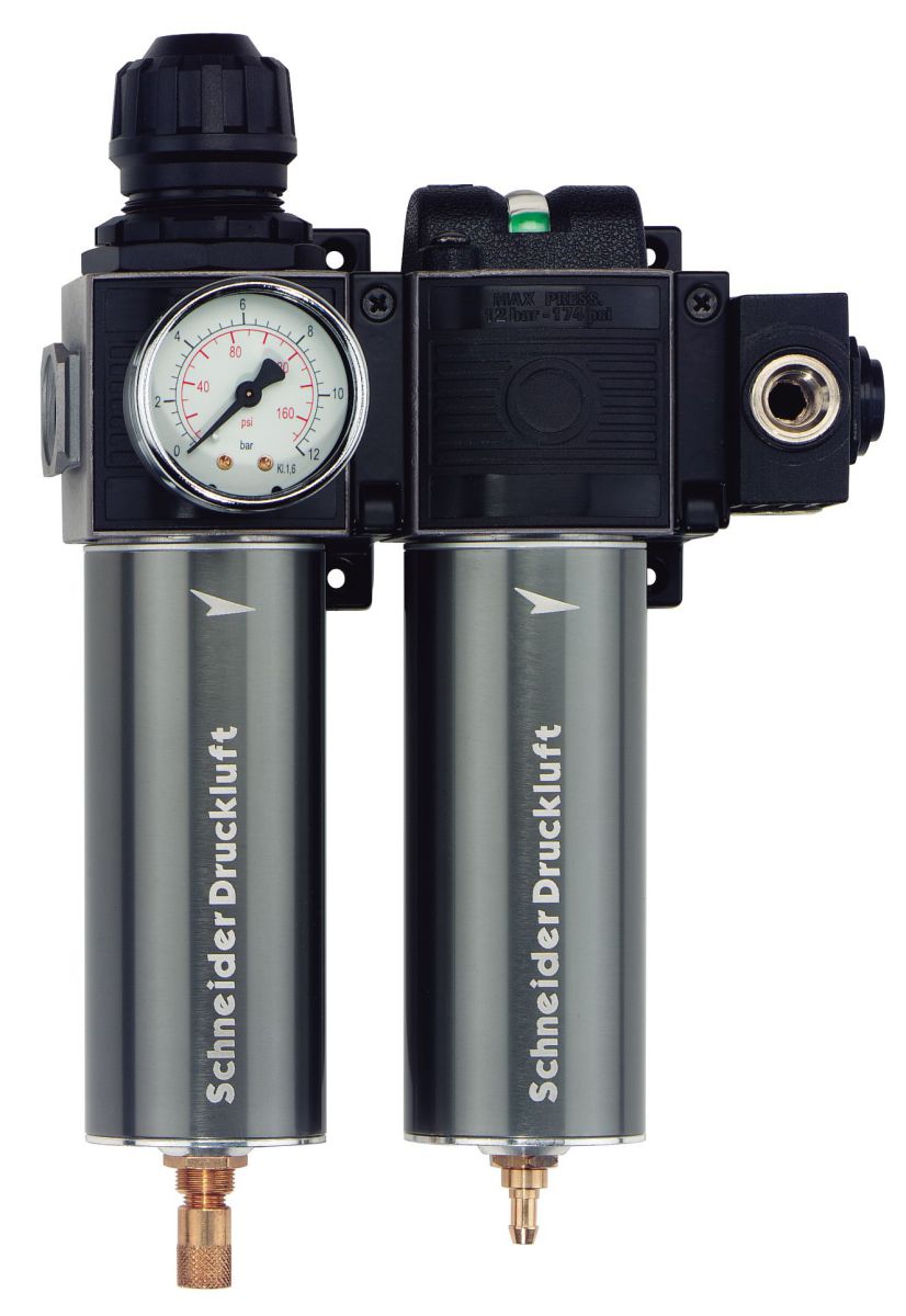 Produktbild Schneider Druckluft Filtereinheit 2-fach FDM/FF 1/2