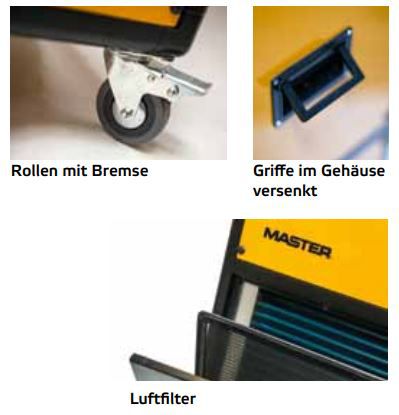 Produktbild MASTER Professioneller Kondenstrockner DH 7160 bild 2