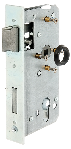 Produktbild Alberts Ersatzschloss, Dornm.55mm, verz.,Stulpst.3mm, f.Schlosskasten 34mm