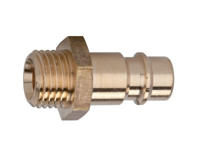 Produktbild Einstecknippel 1/4"AG Messing Riegler bild 1