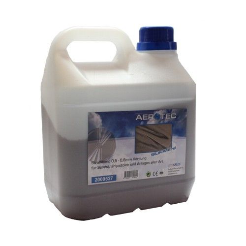Produktbild AEROTEC Strahlsand 1,5 L Körnung 0,5- 0,8 mm Kanister
