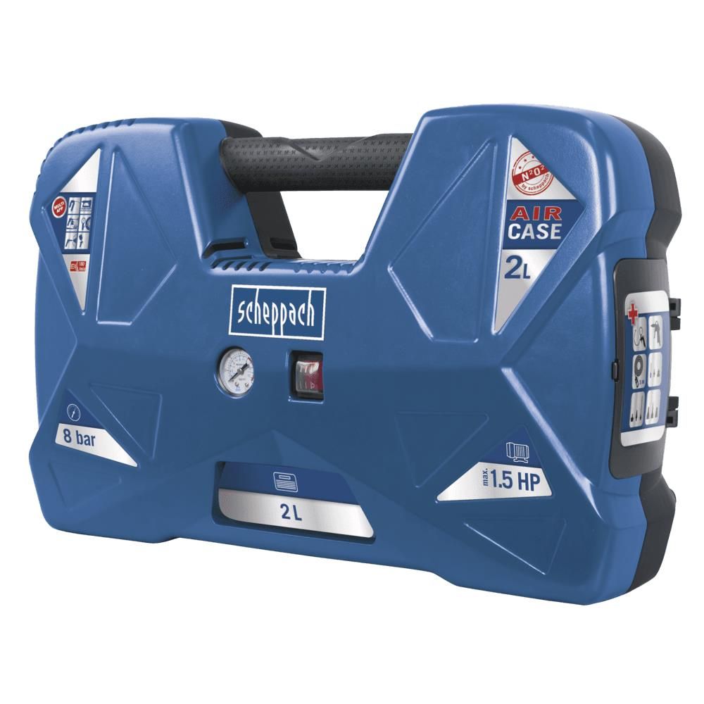 Produktbild SCHEPPACH Kompressor Aircase 230V 50Hz 1100W 2L