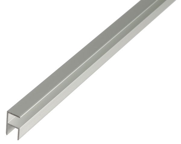 Produktbild Alberts Eckprofil selbstklemmend, Alu silber elox., LxBxHxS 2000 x 12,9 x 24 x 1,5 mm