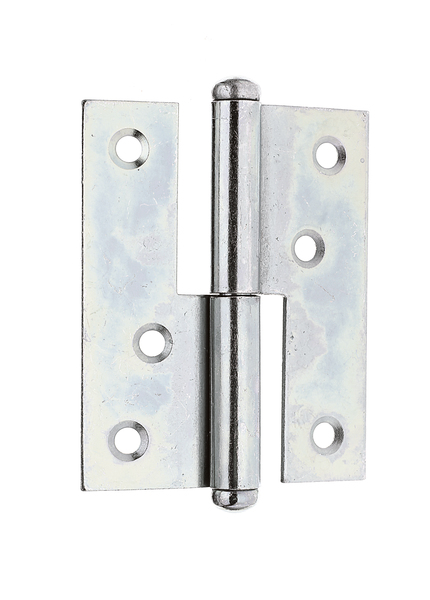 Produktbild Alberts Aushebescharnier, galv. verzinkt, rechts, LxB 80x65 mm