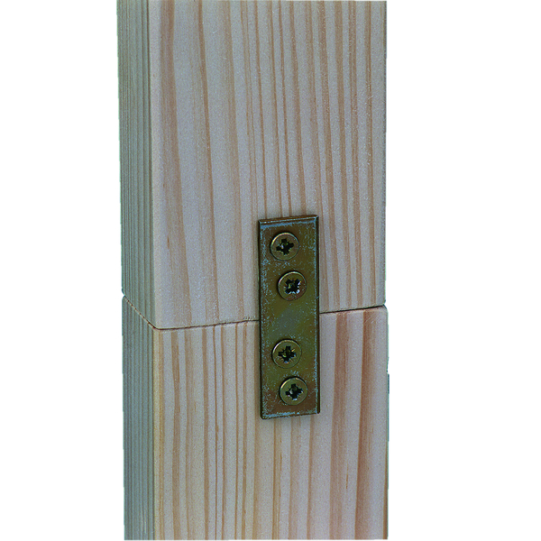 Produktbild Alberts Flachverbinder, sendzimirverzinkt. verzinkt, LxB 80x15 mm, verpackt à 8 St.