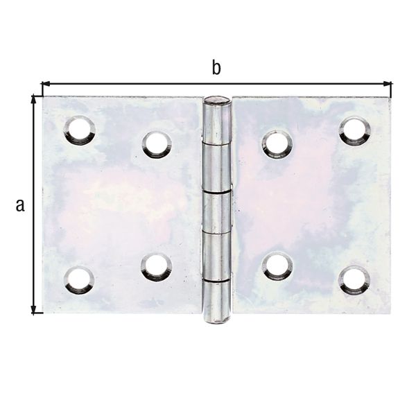 Produktbild Alberts Scharnier sendzimirverzinkt LxB 60x90 mm