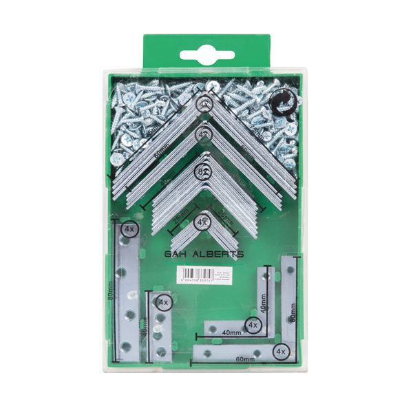 Produktbild Alberts Winkel und Verbindungsbleche galvanisch blau verzinkt