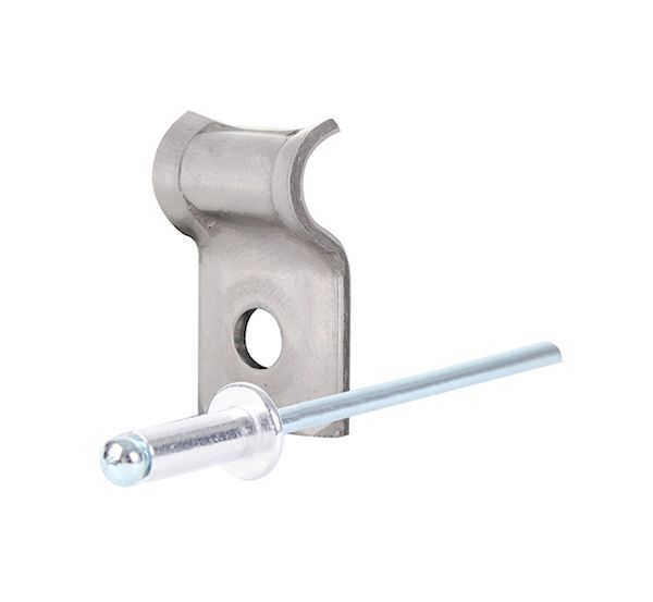 Produktbild Alberts Spanndrahthalter mit Nietstift, Edelstahl