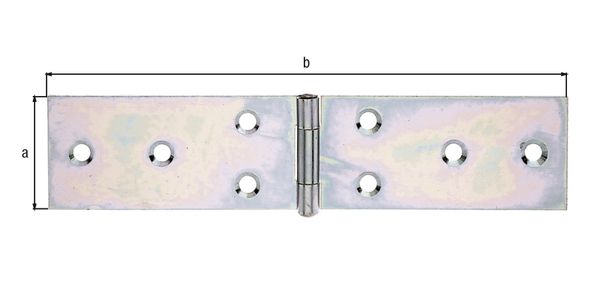 Produktbild Alberts Tischband sendzimirverzinkt LxB 40x181 mm