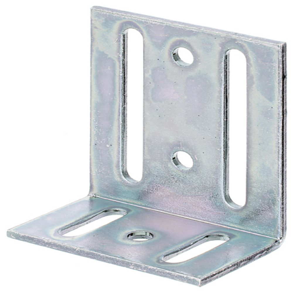 Produktbild Alberts Verstellwinkel, mit Langloch, galv. verzinkt, TxHxB 40x77x65 mm